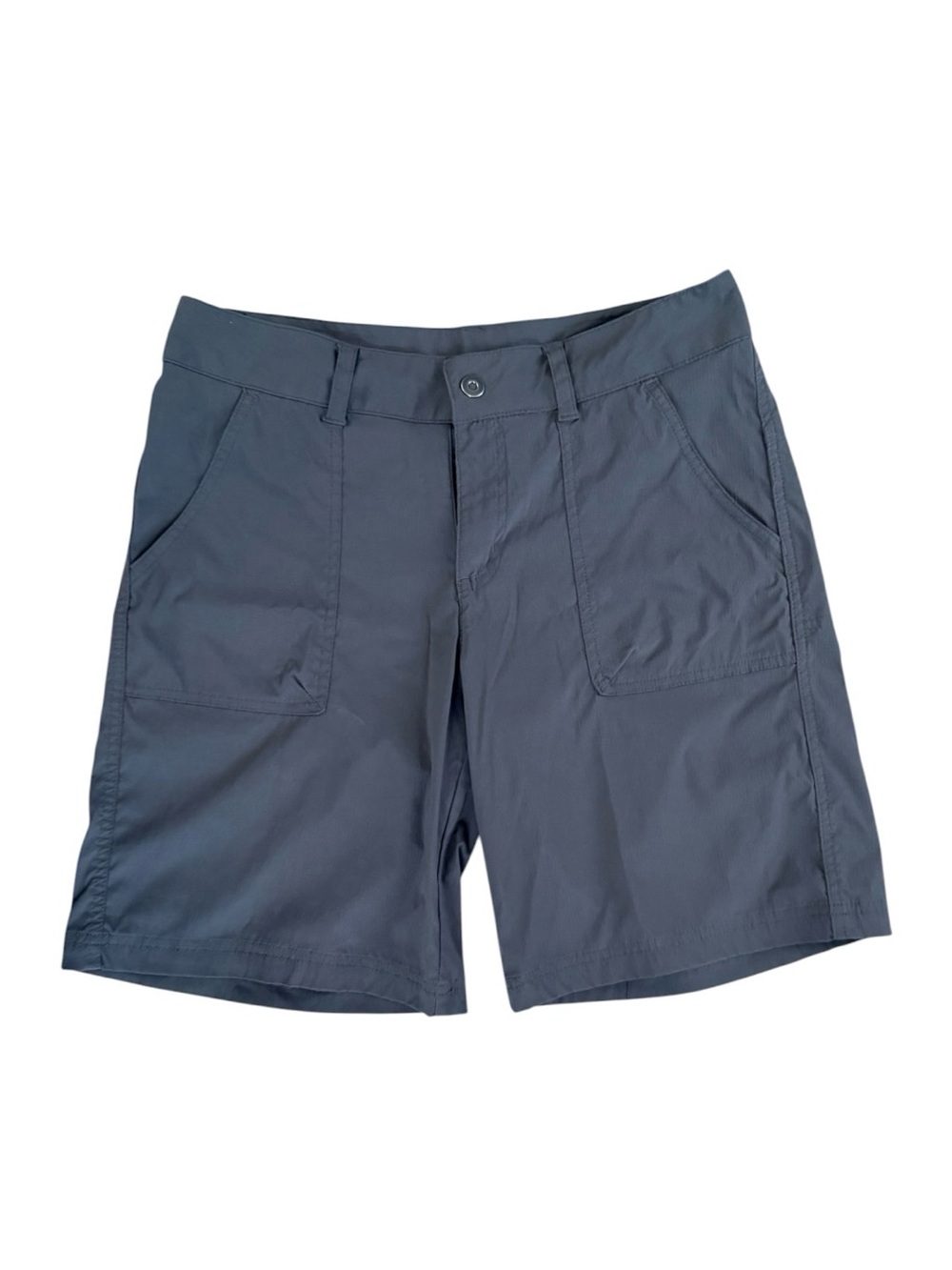 Columbia Women's Kestrel Trail Shorts - Charcoal Gray Size 10 Long